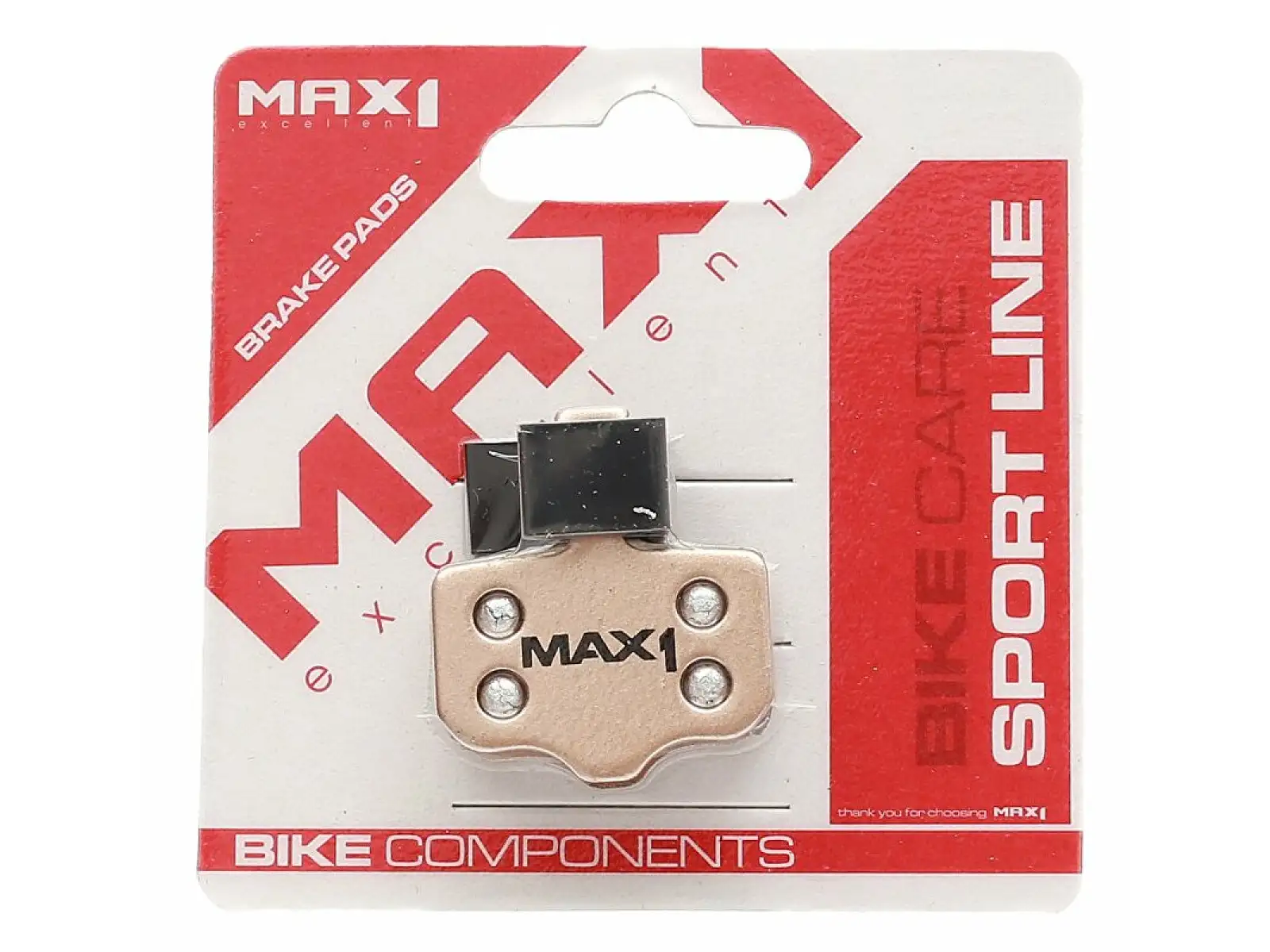 MAX1 Avid Elixir brzdové doštičky Sintered