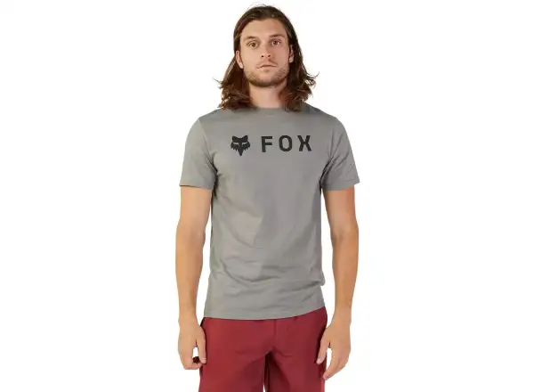 Fox Absolute Premium pánske tričko krátky rukáv Heather Graphite Grey
