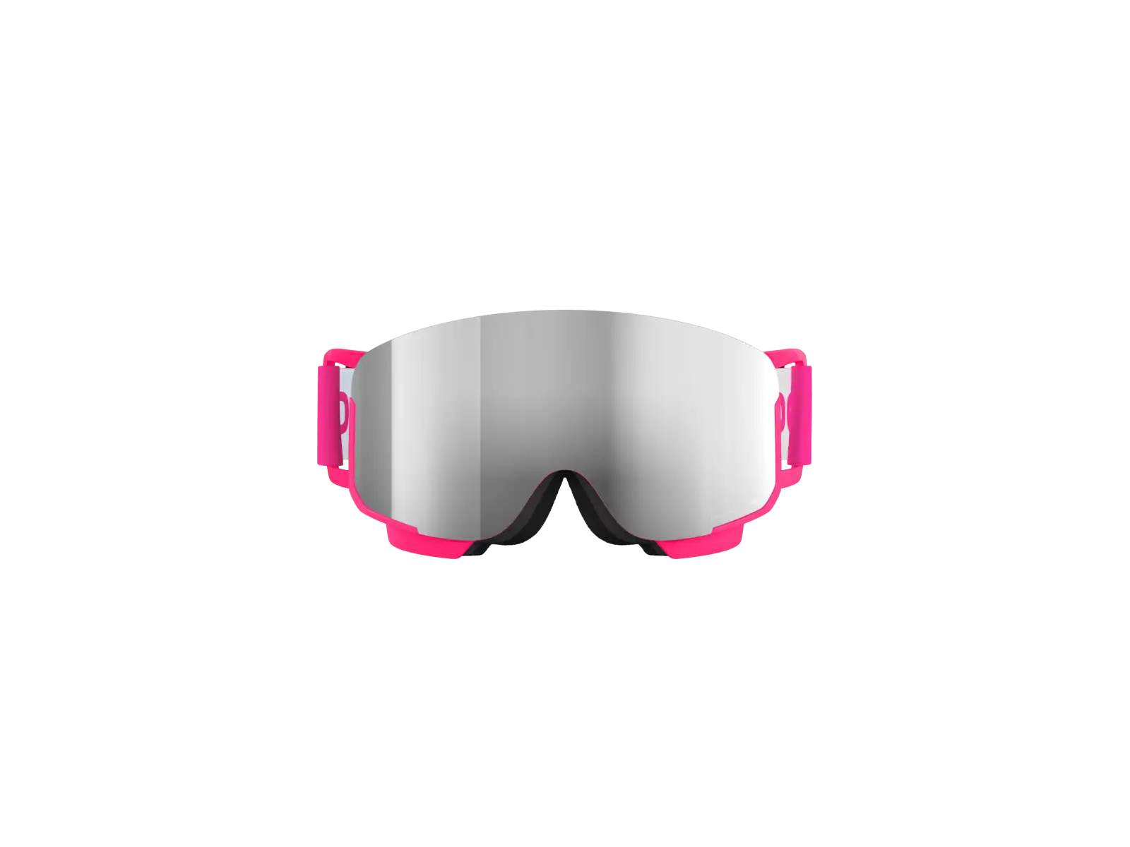 POC POCito Nexal detské lyžiarske okuliare Fluorescent Pink/Partly Sunny Silver