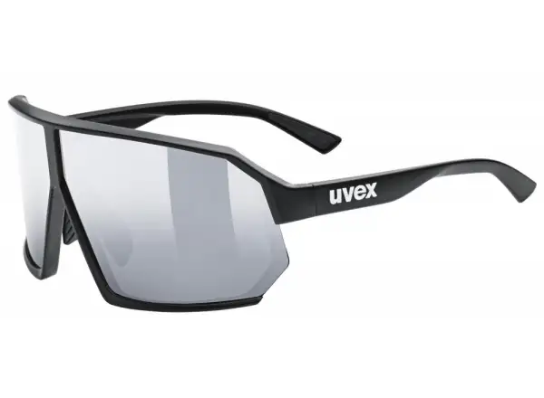 Uvex Sportstyle 237 okuliare Black Matt/Mirror Silver