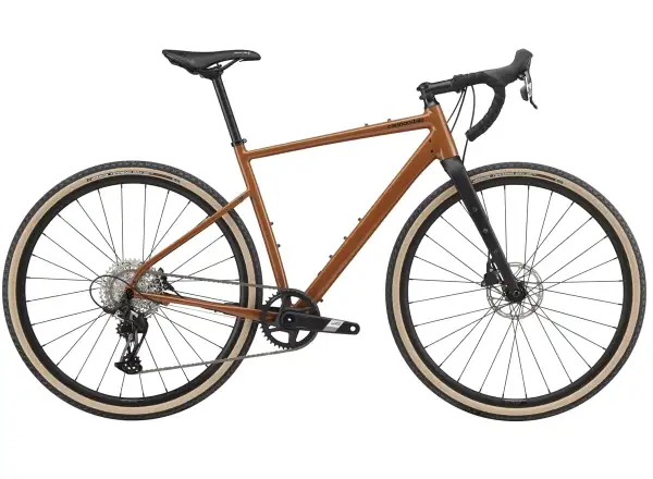 CANNONDALE TOPSTONE APEX 1 gravel bicykel cinnamon
