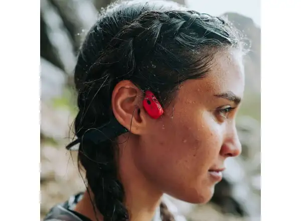 Suunto Wing slúchadlá s nabíjateľnou stanicou Lava Red