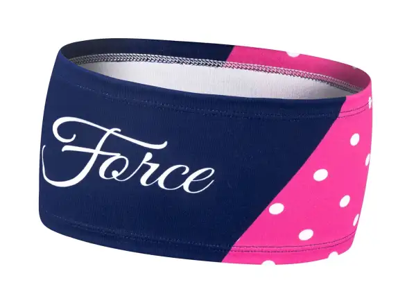 Force Fit čelenka ružová/modrá