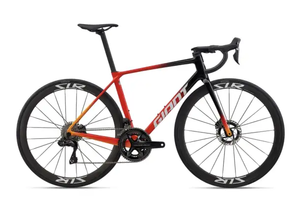 Giant TCR Advanced Pro-DA cestný bicykel Carbon/Rosso Corsa