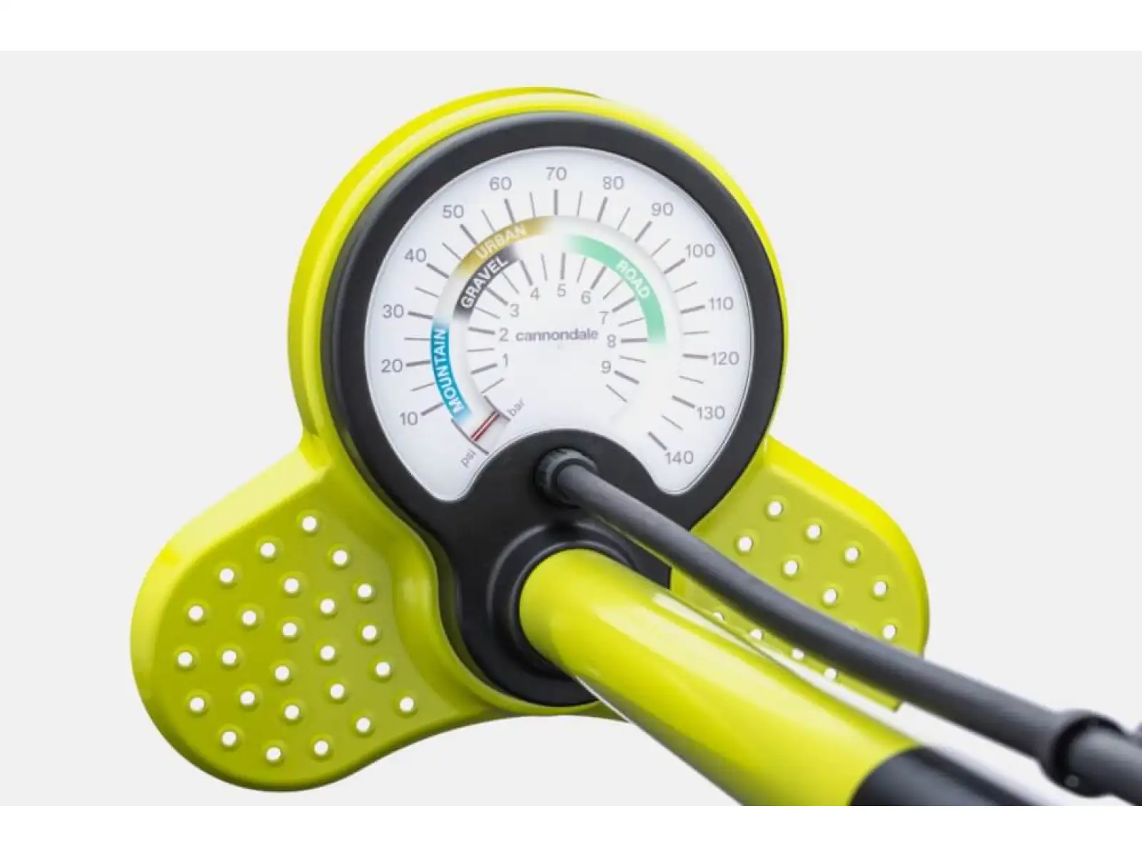 Cannondale Essential Floor Pump dielenská pumpa Black/Green