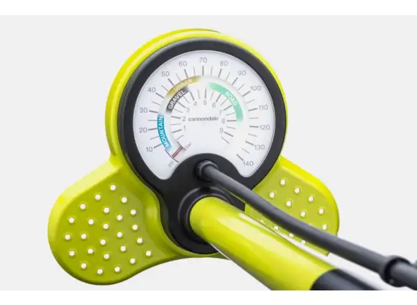 Cannondale Essential Floor Pump dielenská pumpa Black/Green