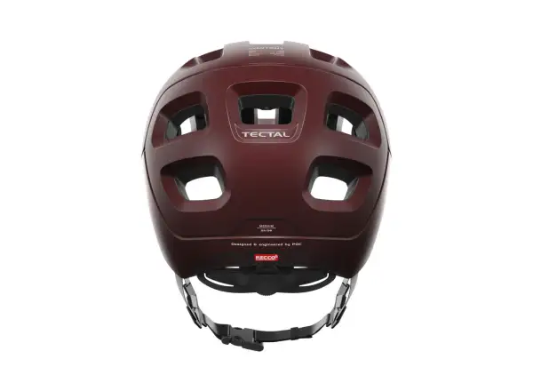 POC Tectal cyklistická prilba Garnet Red Matt