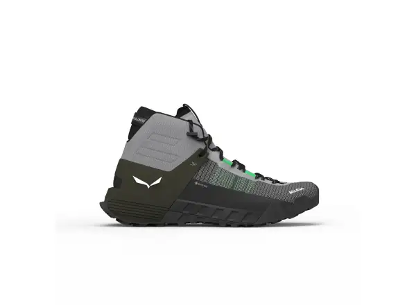 Salewa Wildfire NXT Mid GTX pánske topánky Alloy/Dark Olive