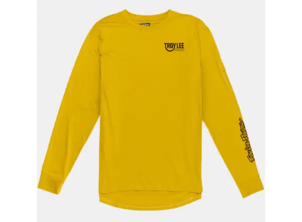 Troy Lee Designs Ruckus Ride Tee pánsky dres dlhý rukáv Eyez Safron