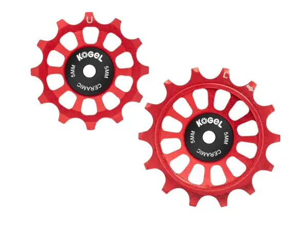 Kogel cestné kladky pre Shimano Dura Ace / Ultegra 12/14 z. Red