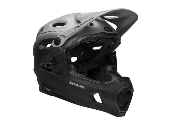 Bell Super DH Spherical prilba Mat Gray/Black Fasthouse