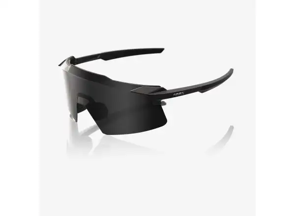 100% Aerocraft slnečné okuliare Matte Black/Black Mirror