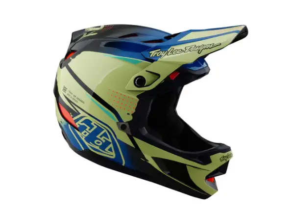 Troy Lee Designs D4 Composite prilba Drip Glo Yellow