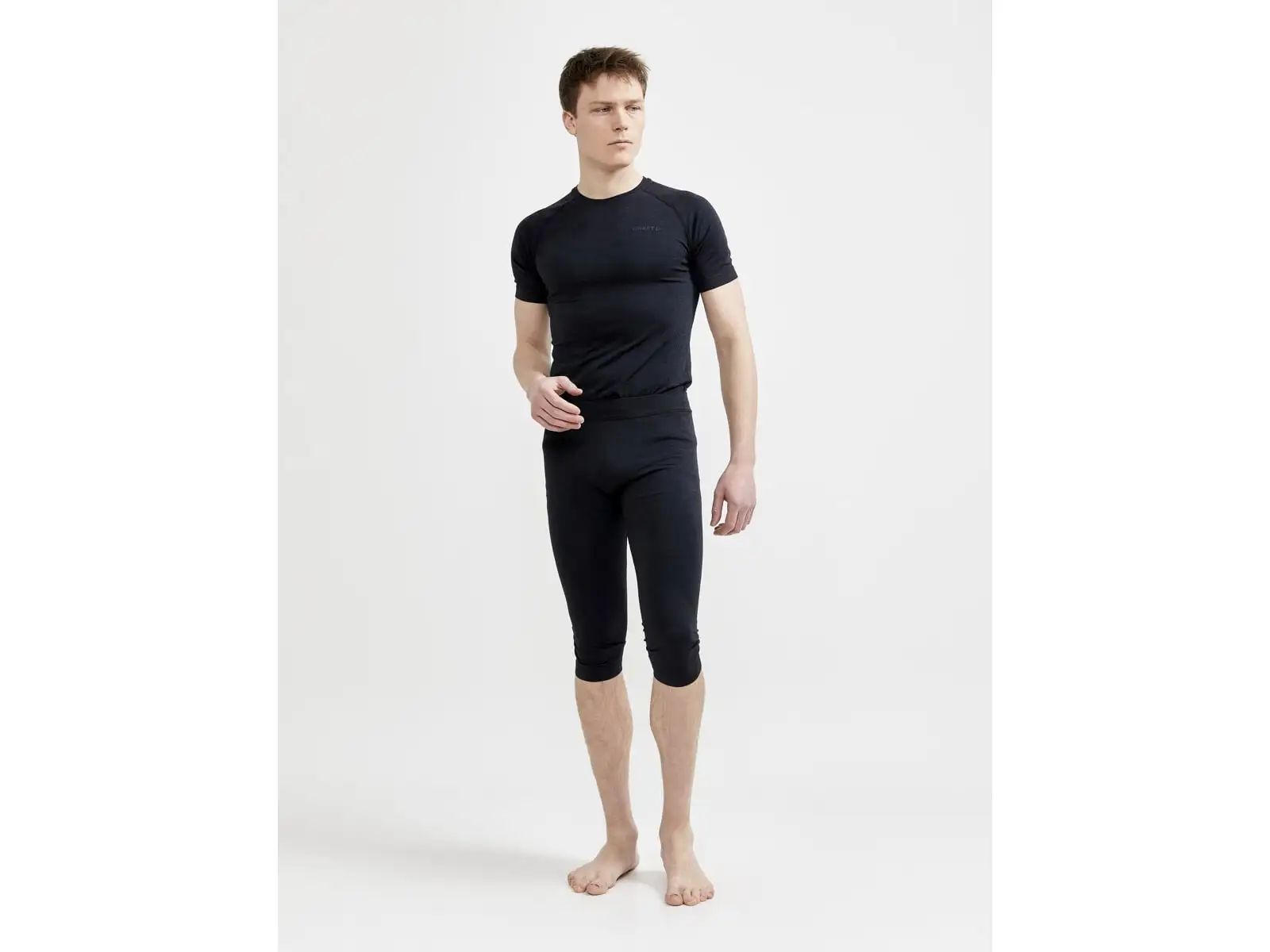 Craft Core Dry Active Comfort pánske tričko krátky rukáv čierna