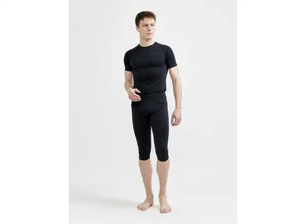Craft Core Dry Active Comfort pánske tričko krátky rukáv čierna