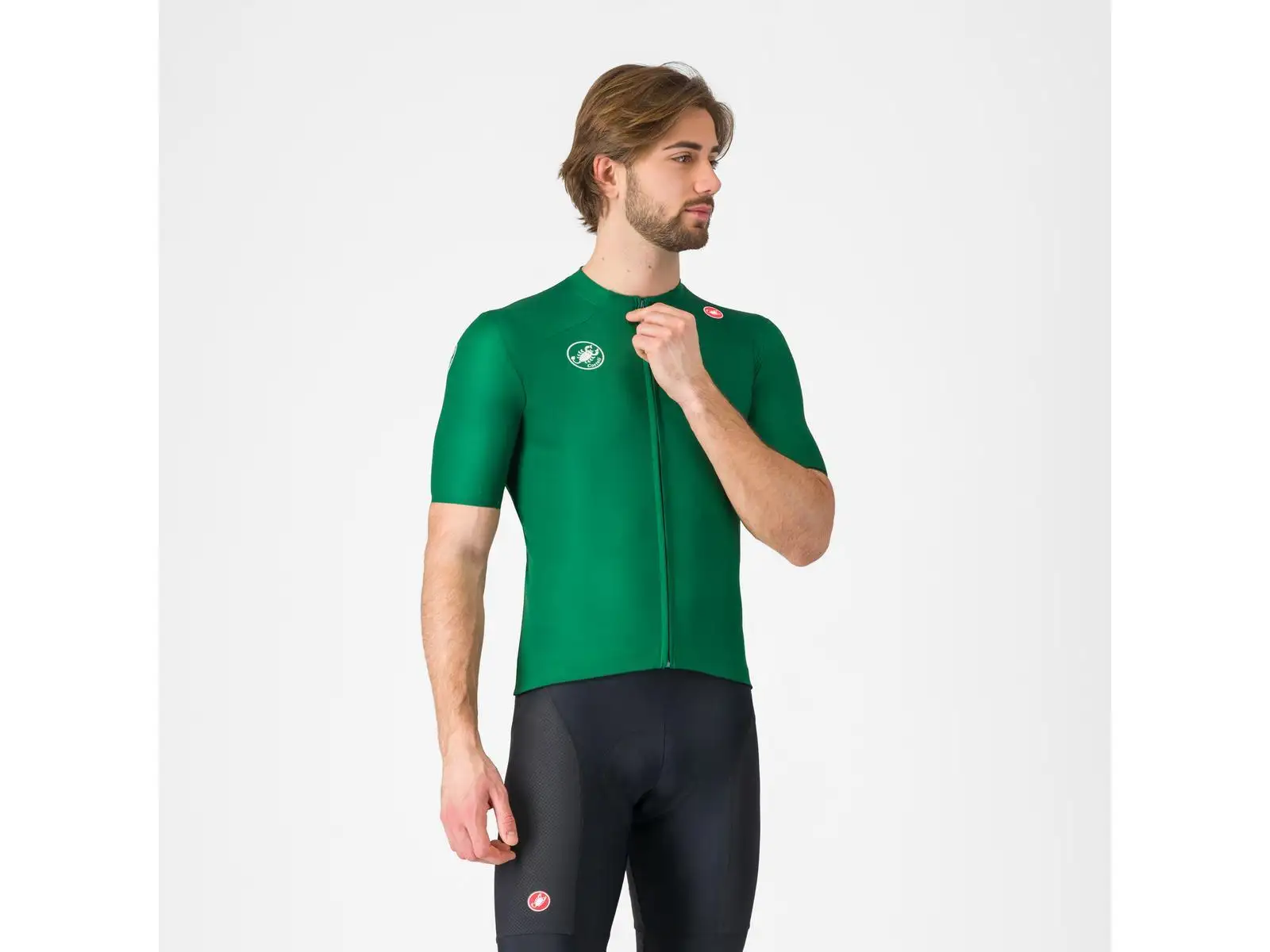 Castelli Vintage Giro d'Italia pánsky dres krátky rukáv Verde Verdeggiante