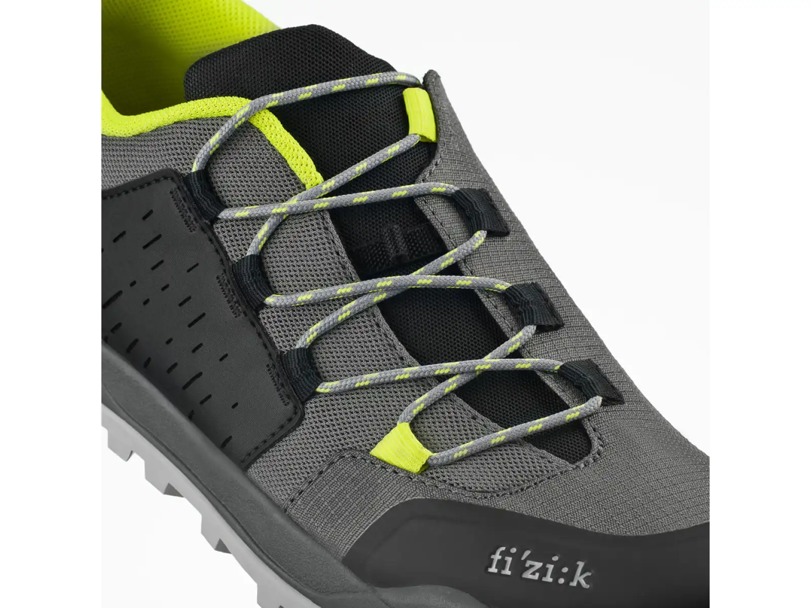 Fizik Terra Ergolácia X2 MTB pánske tretry Grey/Yellow Fluo