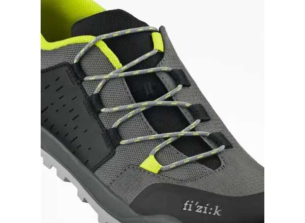 Fizik Terra Ergolácia X2 MTB pánske tretry Grey/Yellow Fluo