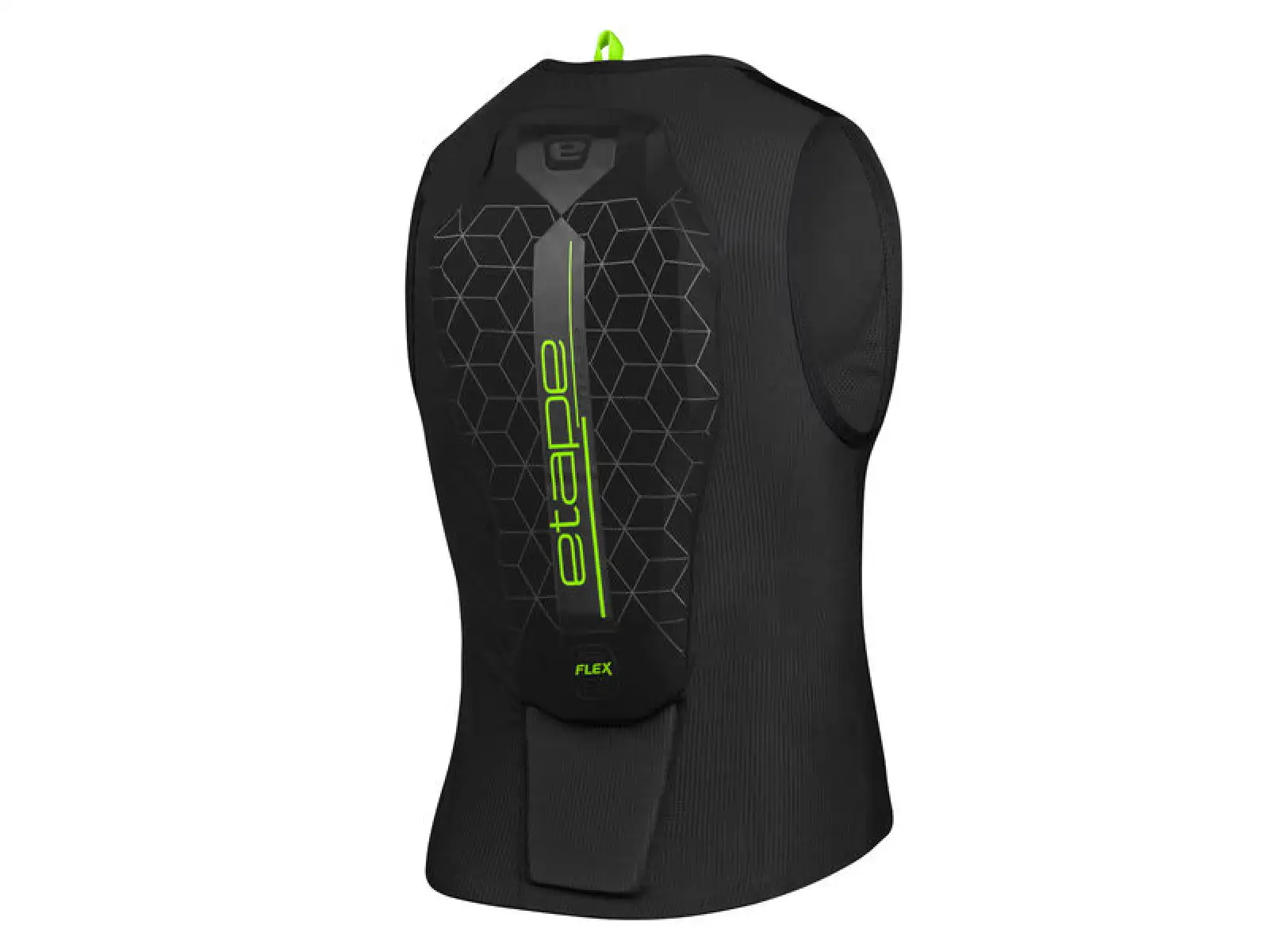 Etape Spine Pro 2.0 vesta s chráničom chrbtice čierna/zelená