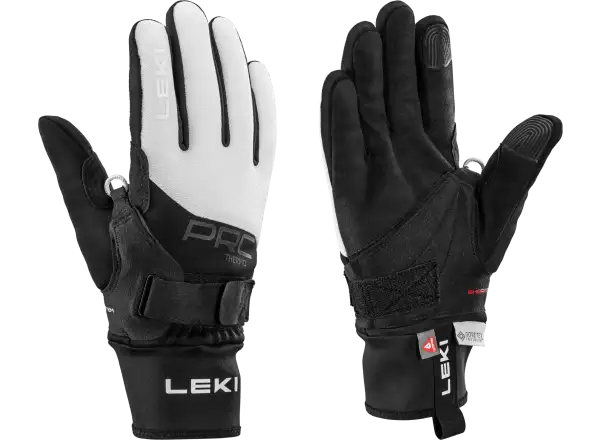 Leki PRC ThermoPlus Shark dámske rukavice Black-white
