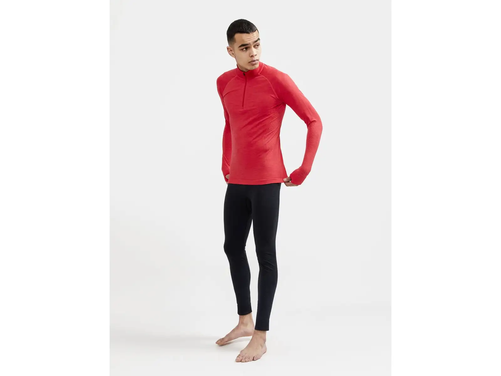 Craft Core Dry Active Comfort pánske spodné nohavice čierna