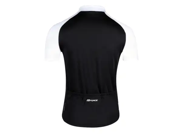 Force Rock pánsky dres krátky rukáv čierna/biela