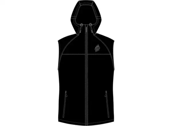 Silvini Meletino pánska vesta Black