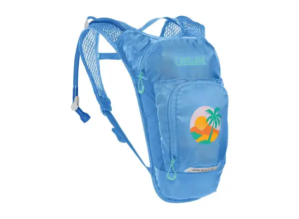 Camelbak Mini Mule detský batoh 5 l + rezervoár 1,5 l Blue Palm
