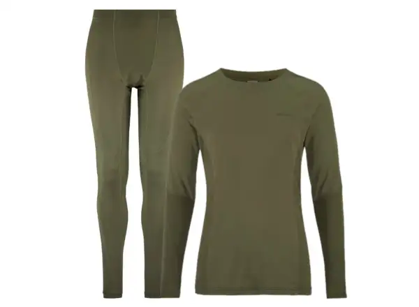 Craft Core Warm Baselayer pánska funkčná súprava zelená