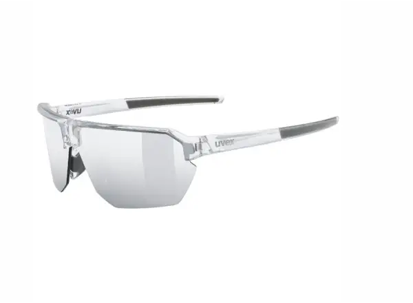 Uvex Vectiv Set cyklistické okuliare Clear/Mirror Silver