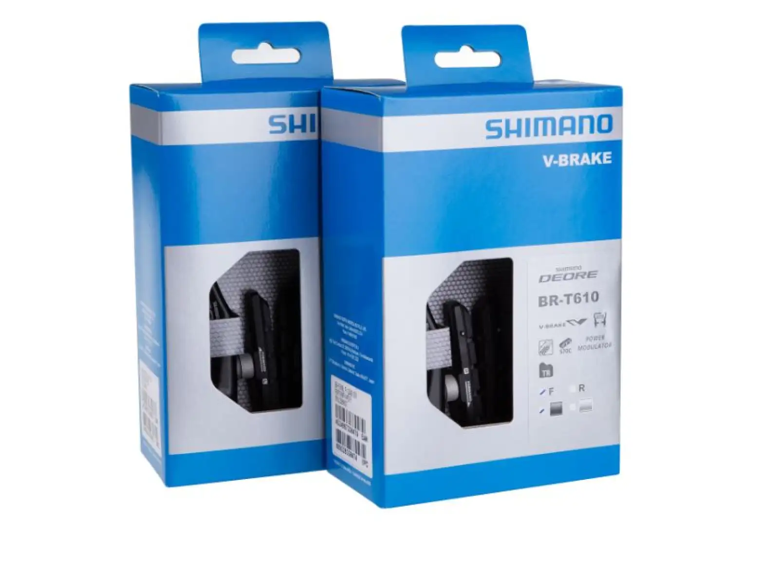 Shimano Deore BR-T610 brzda predná a zadná čierna