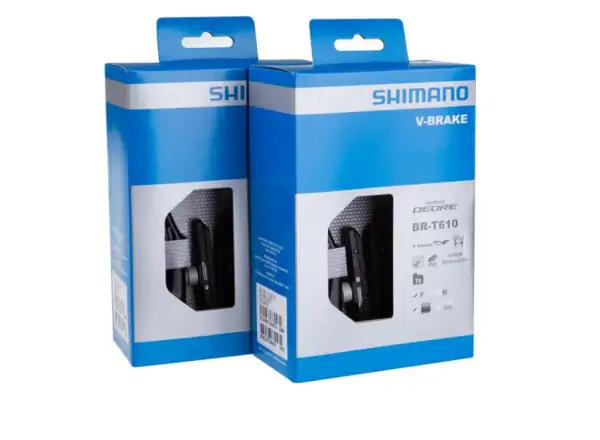 Shimano Deore BR-T610 brzda predná a zadná čierna