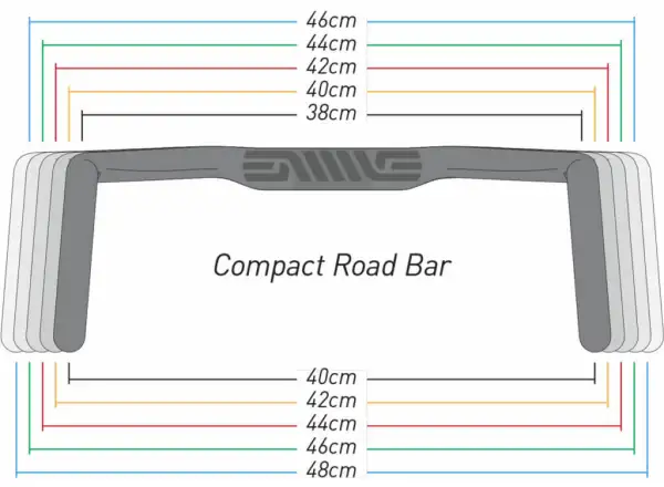 Enve Road Compact Drop cestné riadidlá čierna