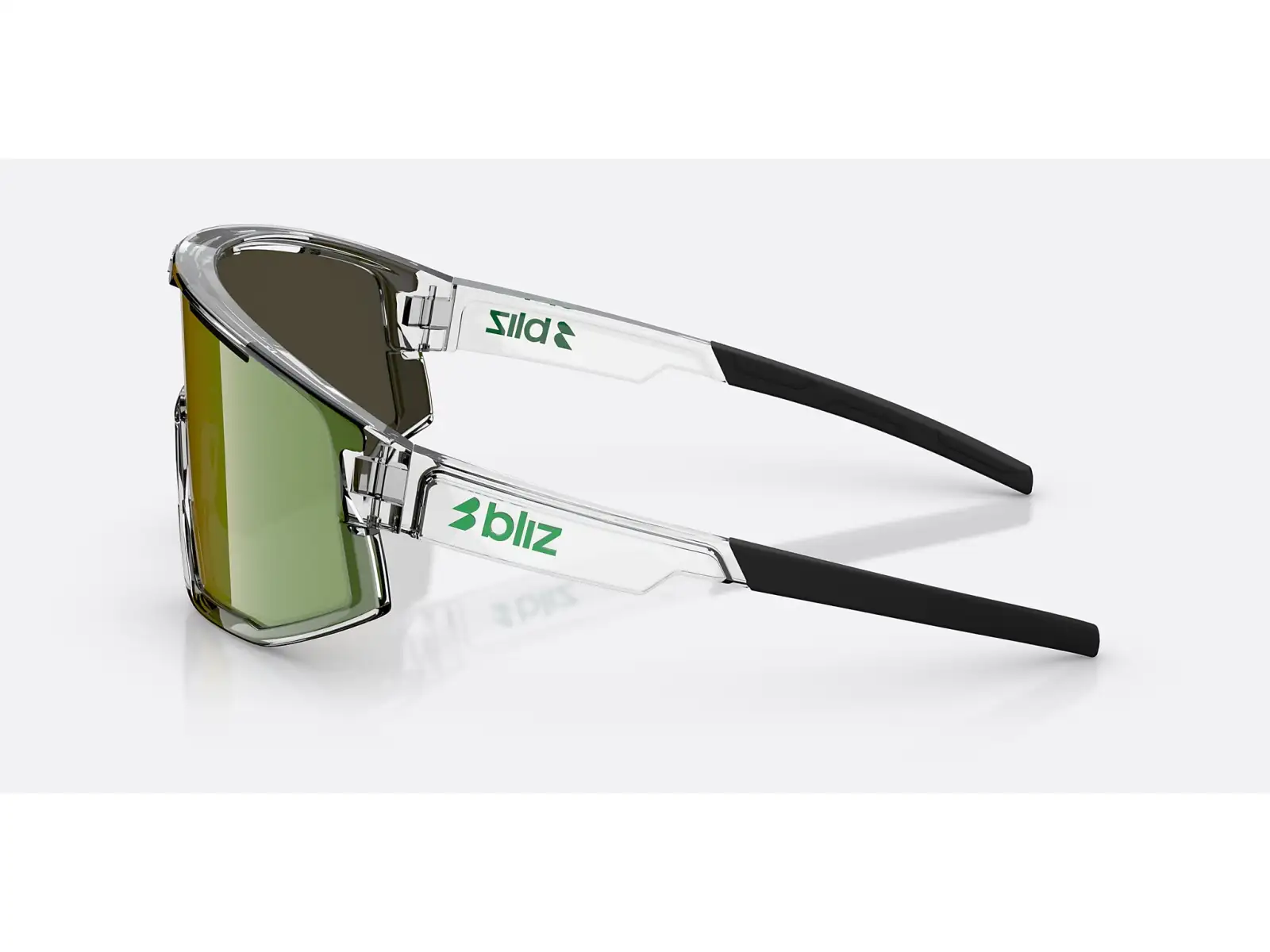 Bliz Fusion slnečné okuliare Transparent White/Brown Green Multi