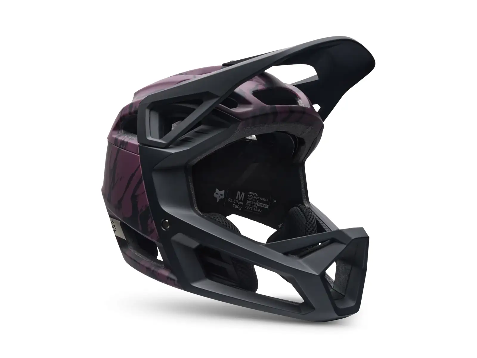 Fox Proframe Thrive cyklistická MTB prilba Dark Maroon
