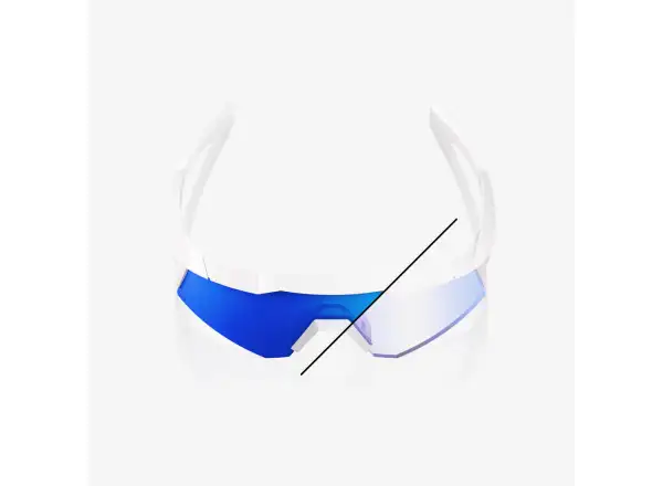 100% Speedcraft okuliare XS LE Bastille Blue Mirror Photochromic