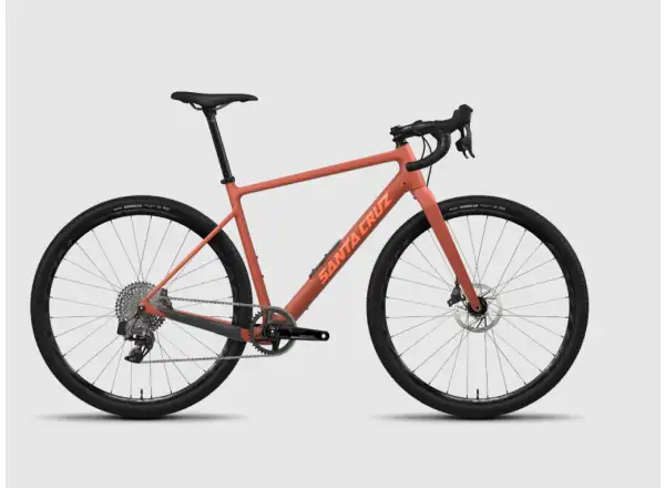 Santa Cruz Stigmata 4 CC Rival AXS 1X gravel bike Brick Red