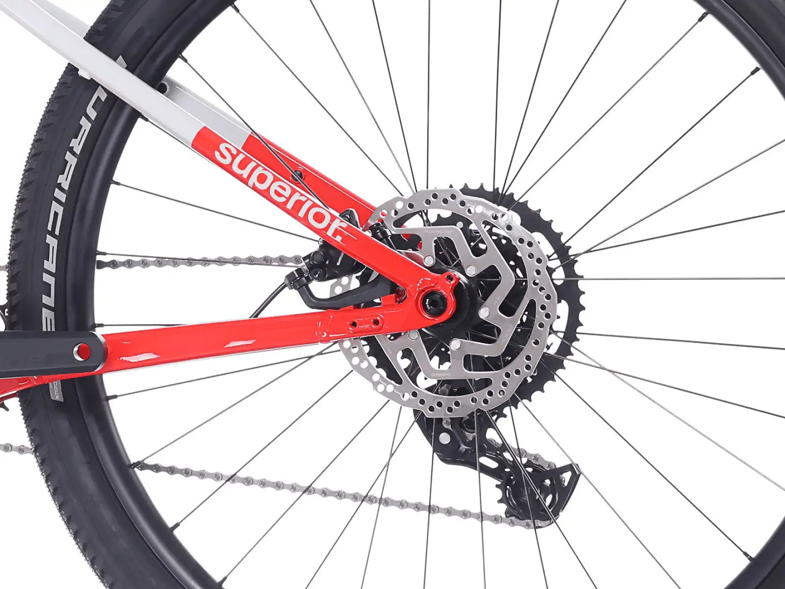 Superior eXP 6.3 horský elektrobicykel Gloss Grey/Red