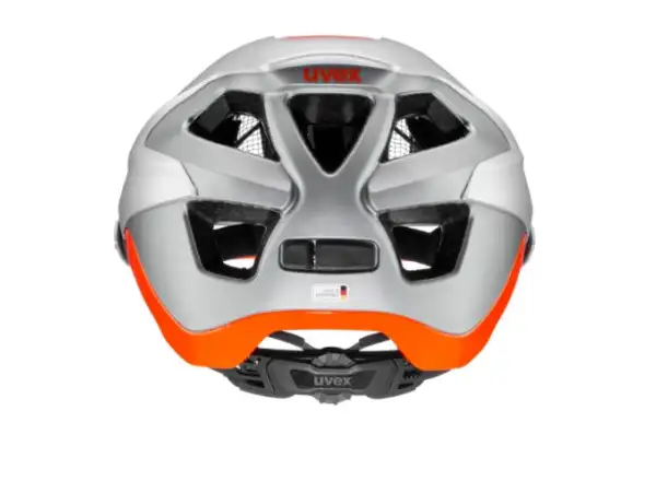 Uvex Quatro Integrale MTB prilba Silver/Orange Mat 2021