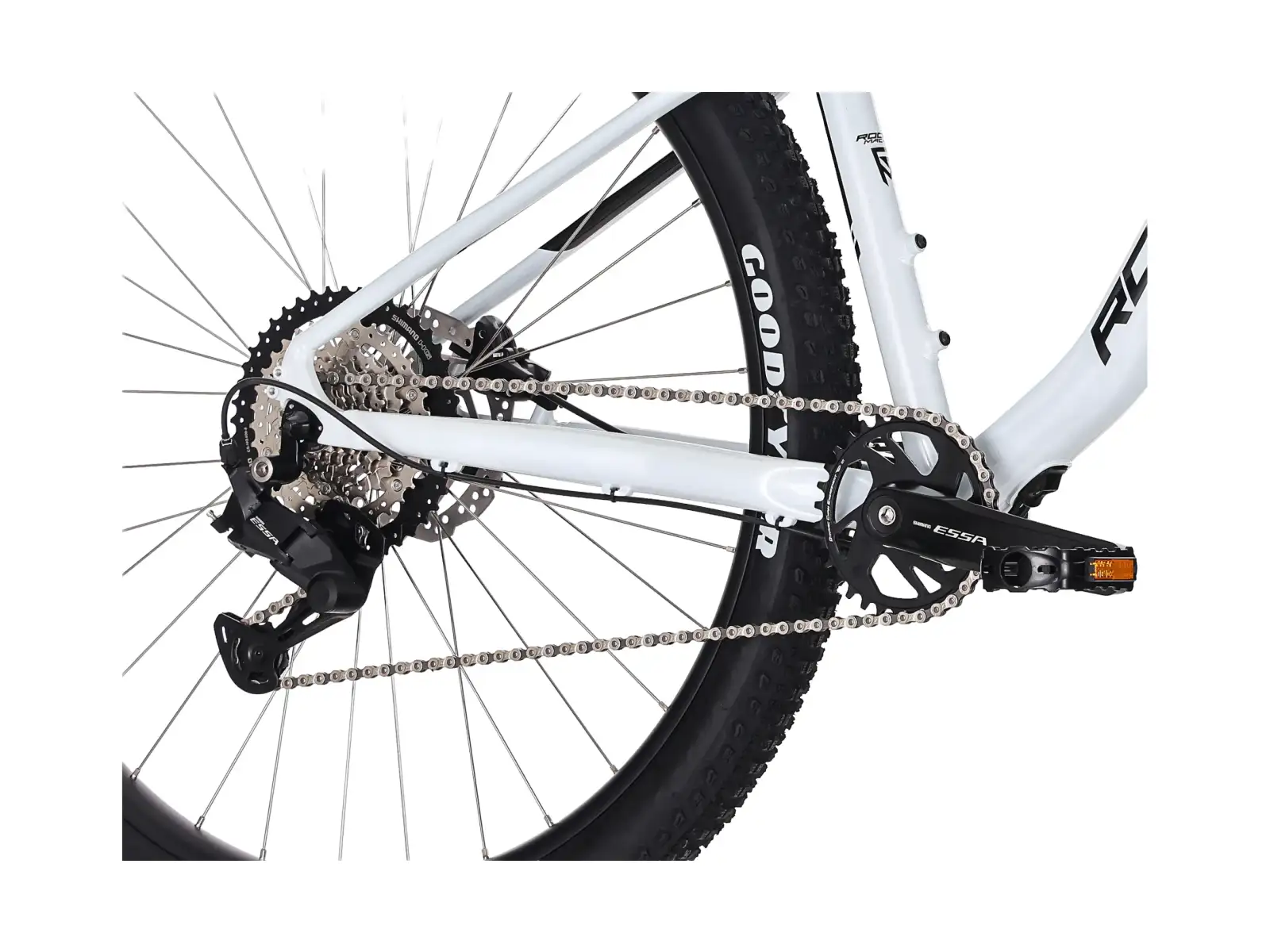 Rock Machine Blizz 5 horský bicykel Gloss Polar White/Black