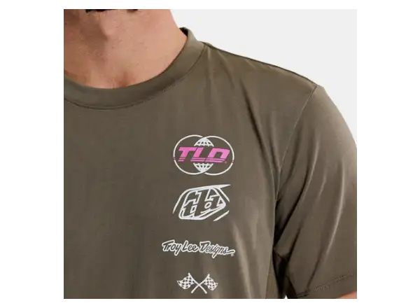 Troy Lee Designs Skyline Ride Tee pánsky dres krátky rukáv Worldwide Caper