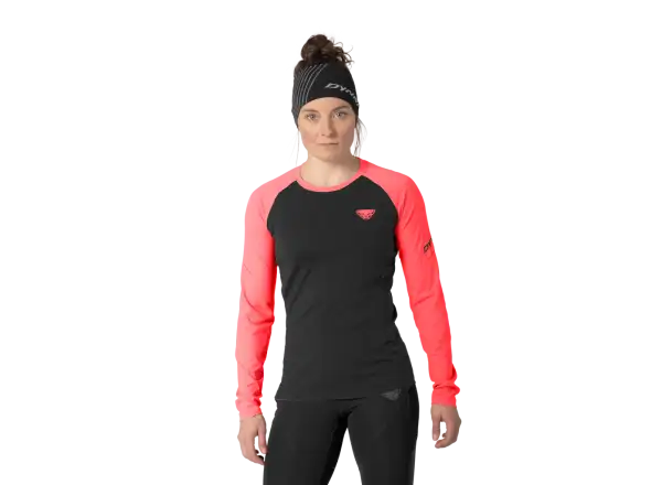 Dynafit Alpine Pro dámske tričko dlhý rukáv Ultra Coral
