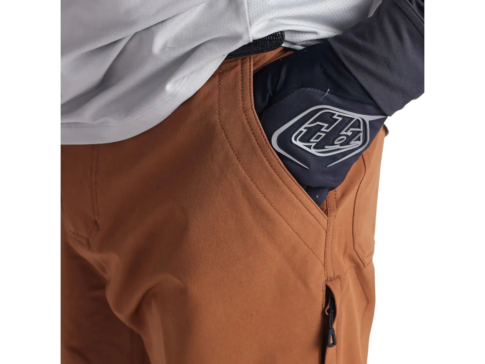 Troy Lee Designs Ruckus Long Travel Pant pánske nohavice Mono Dark Canvas