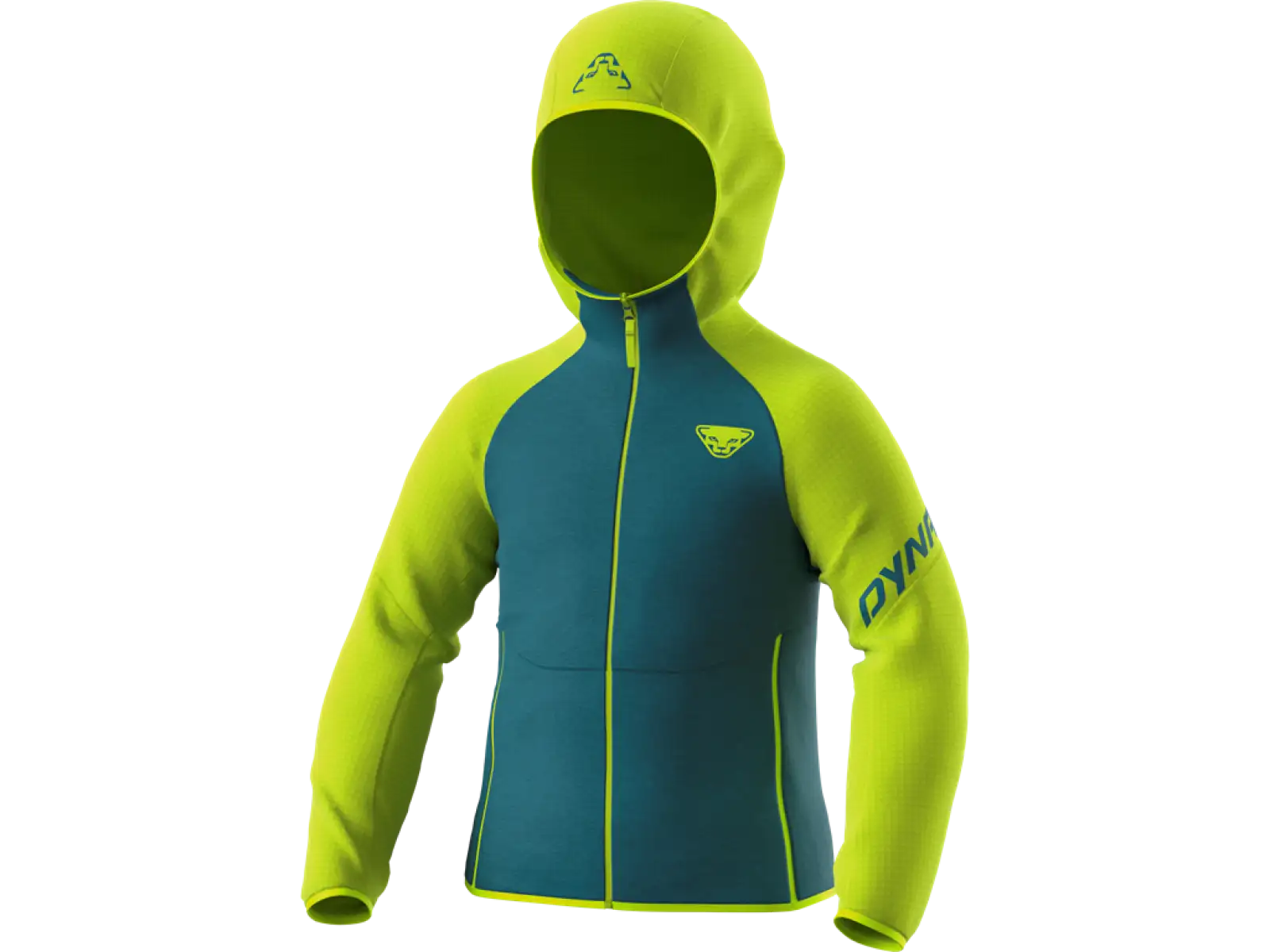 Dynafit Youngstar Polartec Detská bunda Lime Punch