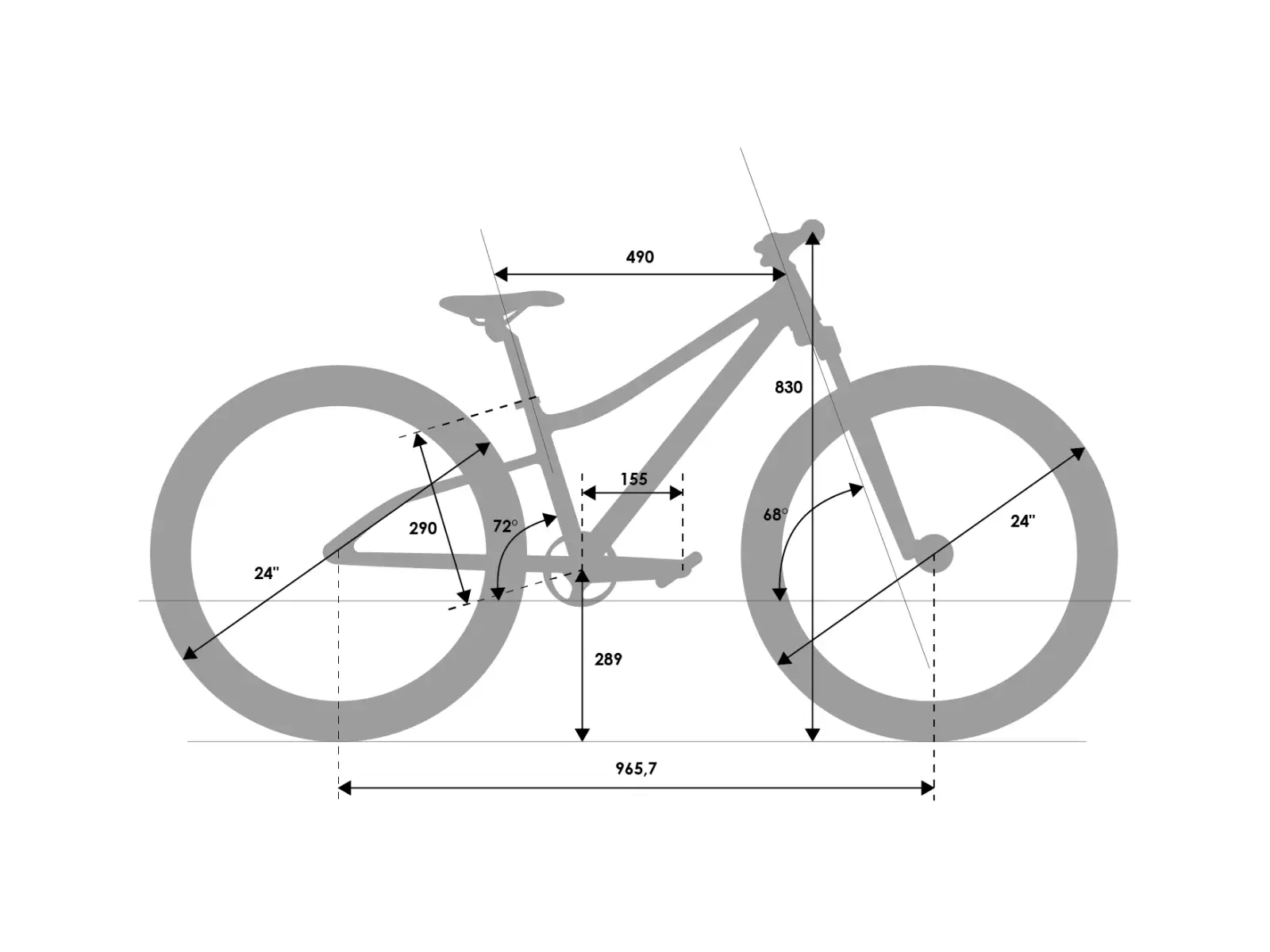 Rascal Wild 24 detský bicykel Emerald