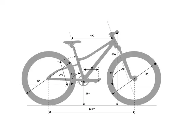 Rascal Wild 24 detský bicykel Emerald