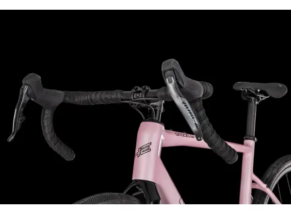 4Ever Grizzly AXS gravel bicykel Coral/Black