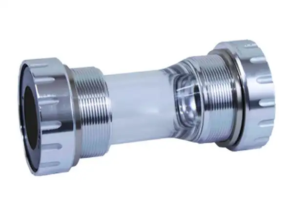 Neco BB52 stredové ložiská pre osi Shimano strieborná