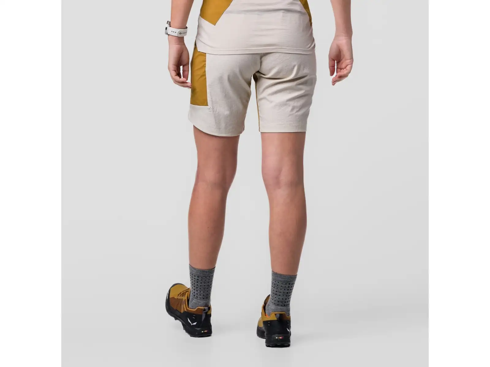 Salewa Vento HEMP/DST dámske kraťasy Oatmeal