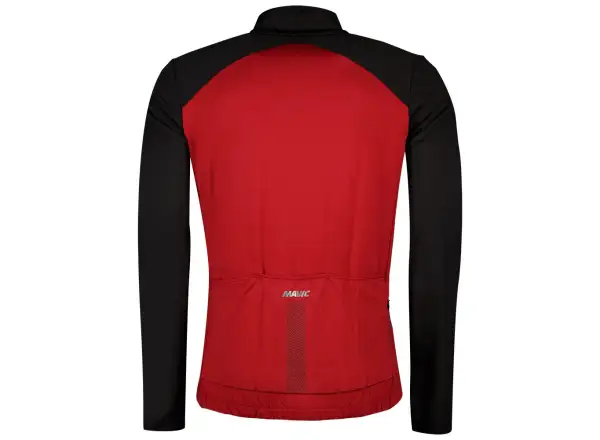 Mavic Cosmic Thermo Pánsky termo dres s dlhým rukávom Black/Biking Red